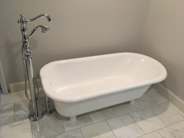 a bathtub